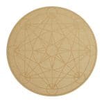 Sacred Geometry Metatron’s Crystal Grid Plate (10 Inch Approx)