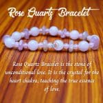 Rose Quartz 4mm 8mm bati