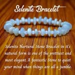 Selenite 4mm bati