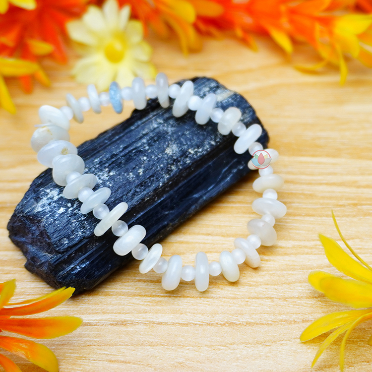 Yin and Yang, Selenite Crystal Bracelet, Healing Selenite Bracelet,  Obsidian Crystal Bracelet, Metaphysical Crystals - Etsy