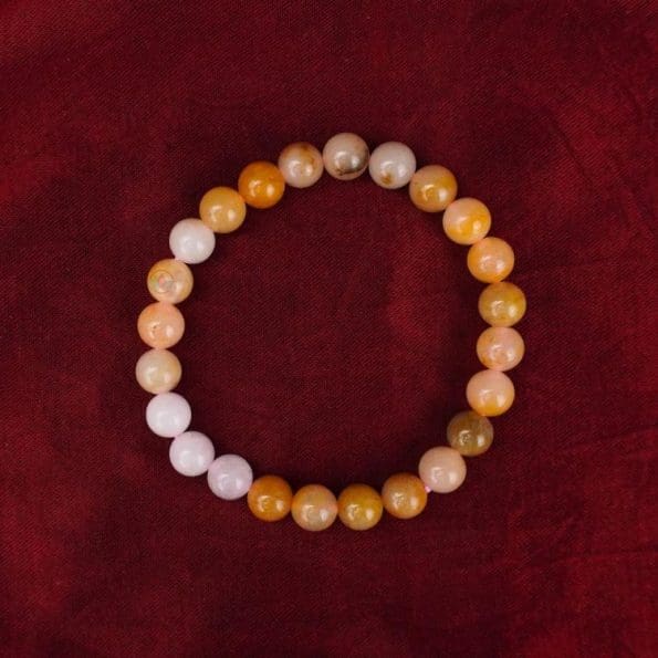 Rose Quartz & Yellow Aventurine Bracelet