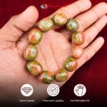 Unakite Tumble Stone Bracelet