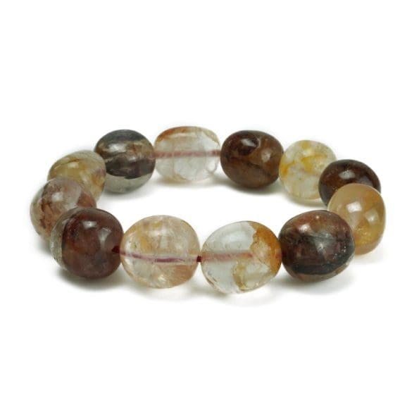 Litham Quartz Tumble Stone Bracelet