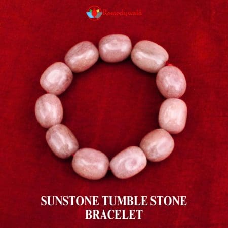 Sunstone Tumble Stone Bracelet