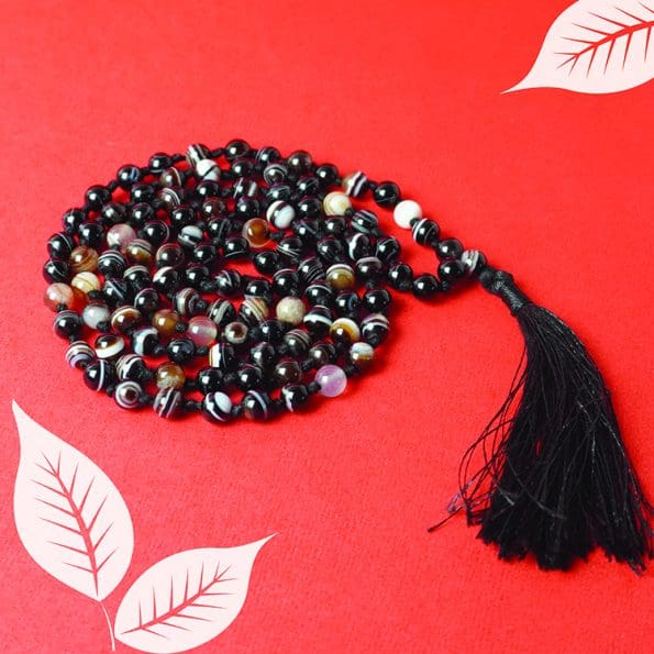 Sulemani Hakik Japa Mala With Certificate 6mm Beads Mala