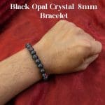 Black Opal Crystal 8mm