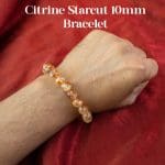 Citrine Starcut 10mm Bracelet