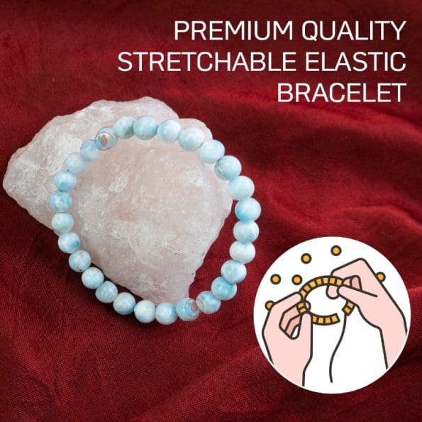 Larimar 7mm Bracelet