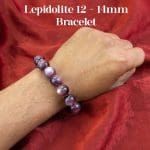 Lepidolite 12 – 14mm Bracelet