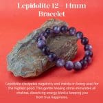 Lepidolite 12 – 14mm Bracelet