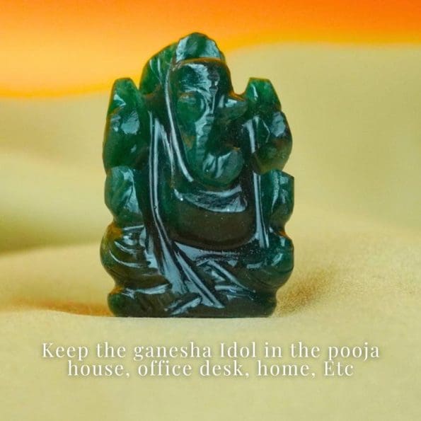 Green Jade Ganesha