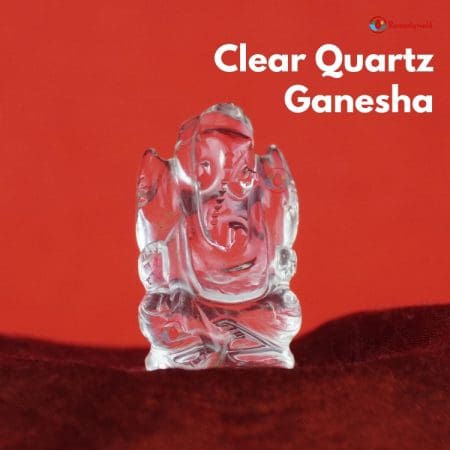 Clear Quartz Ganesha