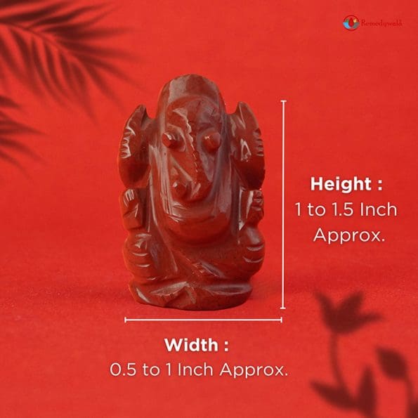 Red Jasper Ganesha