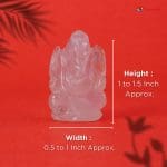 Rose Quartz Ganesha