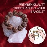 5 Mukhi Big Rudraksha Bracelet