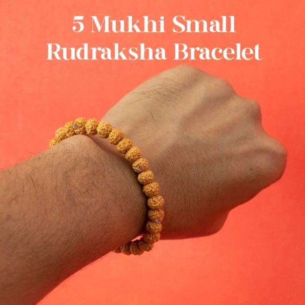 5 Mukhi Small Rudraksha Bracelet