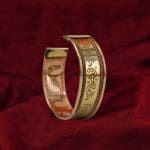 Copper Brass Om Namah Shivaya Engraved Kada