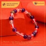 Pisces Zodiac Crystal Bracelet