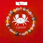 Cancer Zodiac Crystal Bracelet