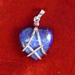 Lapis Lazuli Small Heart Pendant