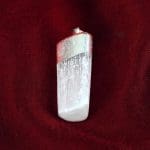 Selenite Raw Stone Pendant