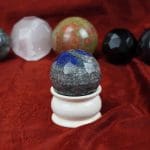 lapisLapis Lazuli Diamond Cut Sphere Ball