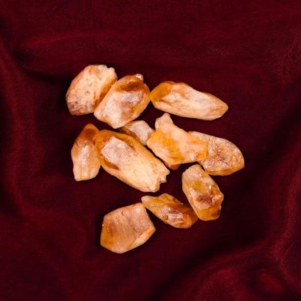 Citrine Pointed Tumble Stones