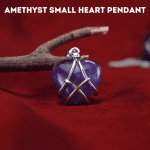 Amethyst Small Heart Pendant