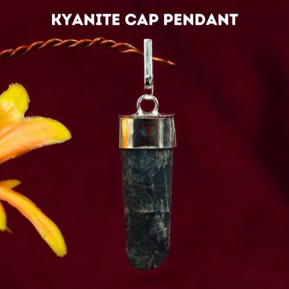 Kyanite Cap Pendant