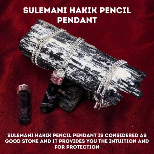 Sulemani Hakik Pencil Pendant