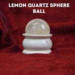 Lemon Quartz Sphere Ball