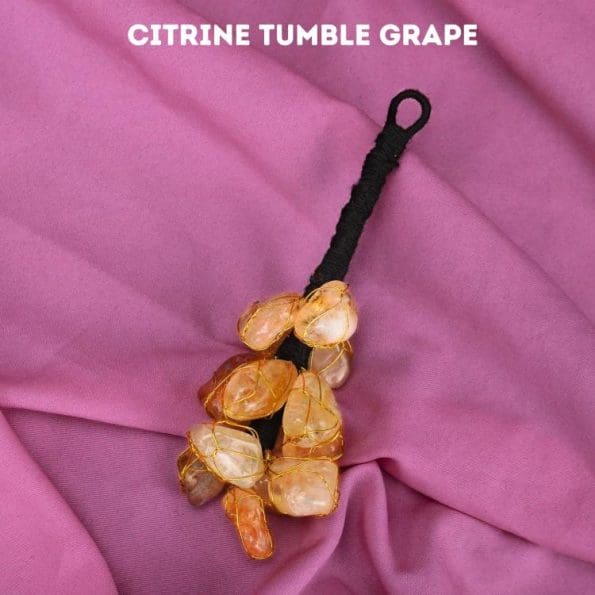 Citrine Stone Grapes