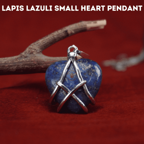 Lapis Lazuli Small Heart Pendant