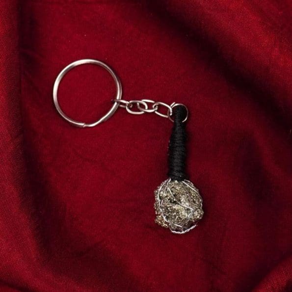 Golden Pyrite Key Chain