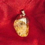 Citrine Tumble Stone Small Pendant