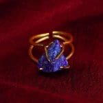 Lapis Lazuli Raw Stone Ring