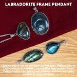 Labradorite Frame Pendant