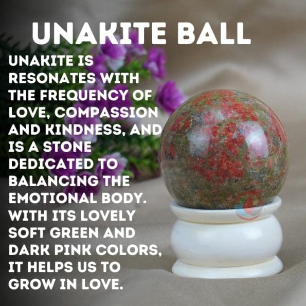 Unakite Sphere Ball