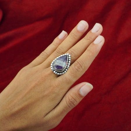 Amethyst Stone Ring