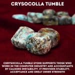 CRYSOCOLLA TUMBLE