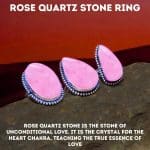 Rose Quartz Stone Ring