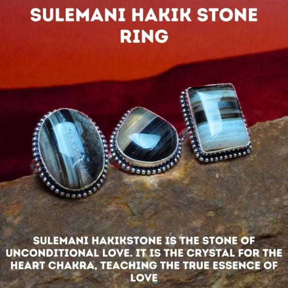 Sulemani Hakik Stone Ring