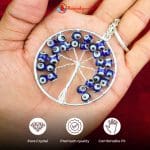 Evil Eye Big Tree of Life Key chain