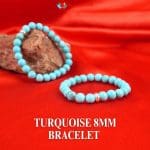 Turquoise Bracelet 8mm