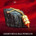 Golden Metal Ball Pendulum