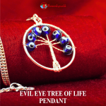 Evil Eye Tree of Life Pendant