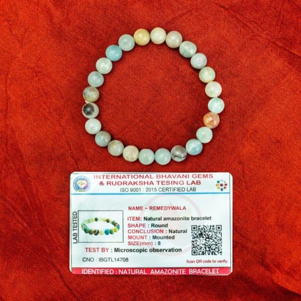 Amazonite Bracelet 8mm