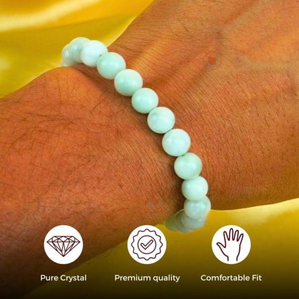 Green Moonstone Bracelet