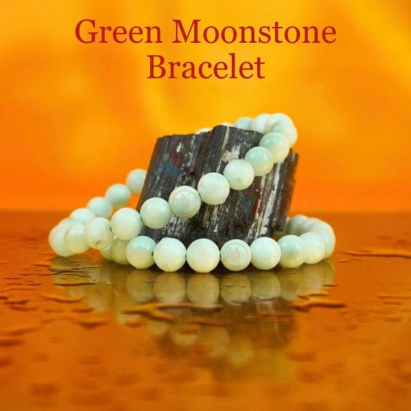 Green Moonstone Bracelet