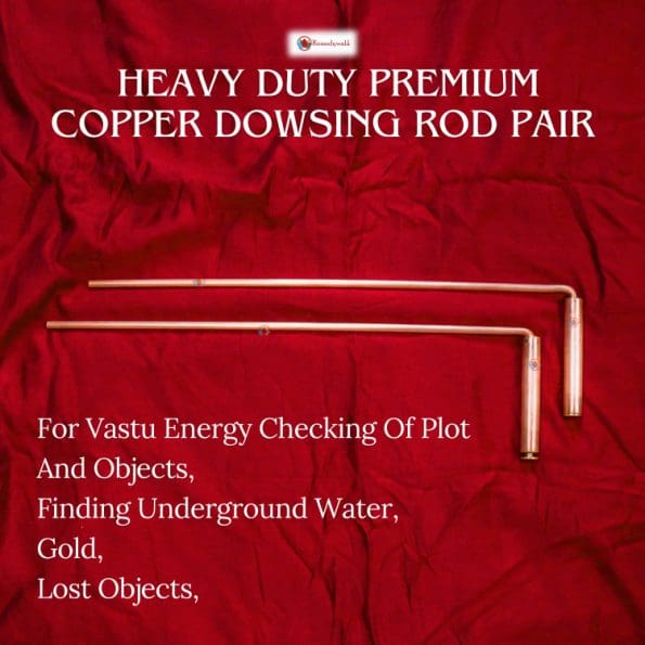 Heavy Duty Premium Copper Dowsing L Rods